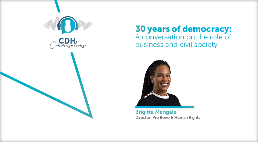 30 years of democracy: A conversation on the role of business and civil society